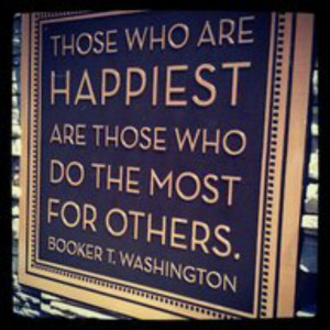 Booker T. Washington quote