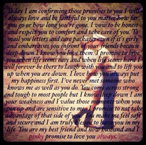 Wedding vow quotes to my Marine