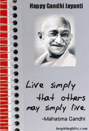 mahatma gandhi jayanti sms wallpaper quotes vedio essay article ...