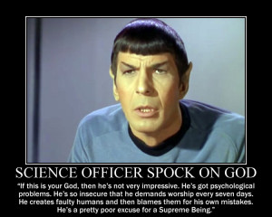 Spock on God by fiskefyren