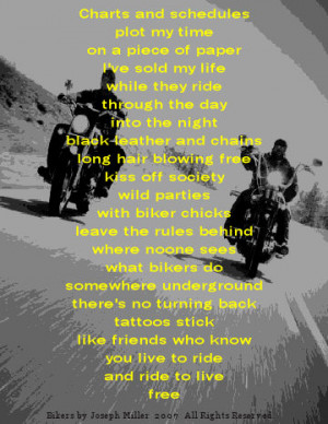 Bikers Poems Sorezthescribe