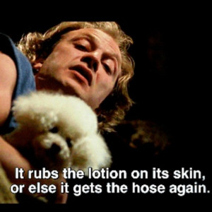 Silence of the Lambs. TED LEVINE, where your moustache go?