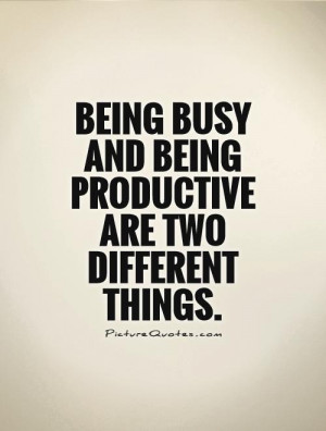 Busy Quotes