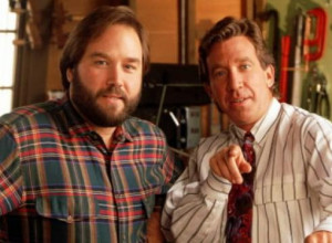 Richard Karn, left, and Tim Allen brought 