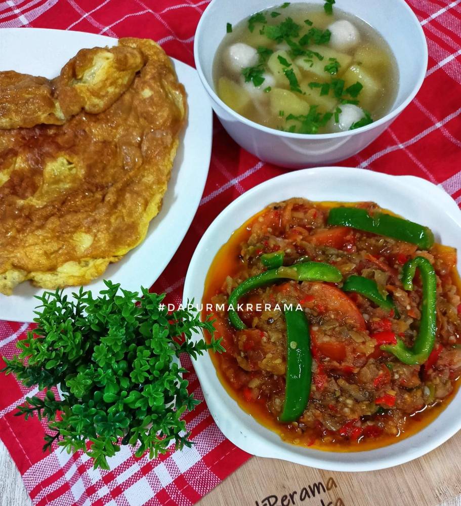 Menu Wajib Ada Di Rumah, Sambal Tomato Yang Laku Keras! 