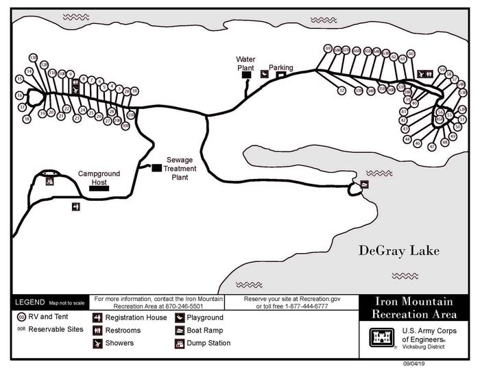 Iron Mountain, Degray Lake - Recreation.gov