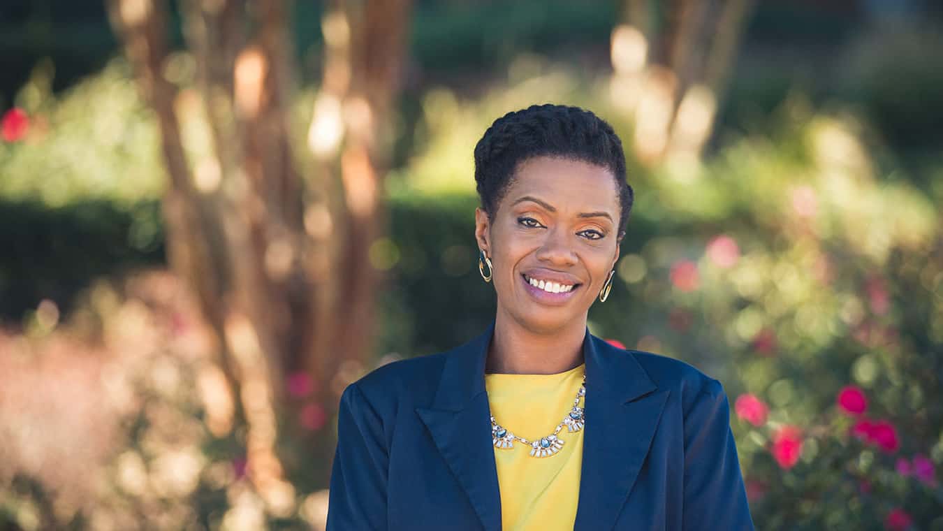 An alumna: Pursue an Ed.D. in Higher Education Leadership at Regent University.