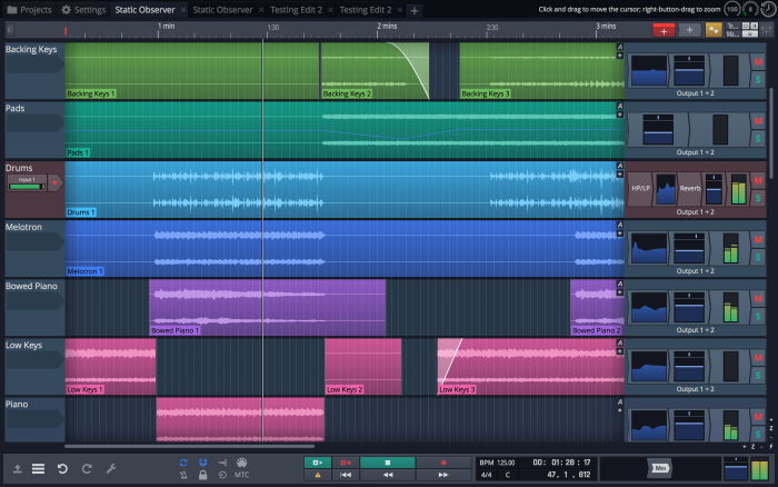 Tracktion Waveform Classic Single Screen