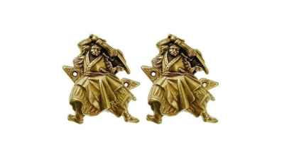 Samurai Sword Hangers - Antique Brass