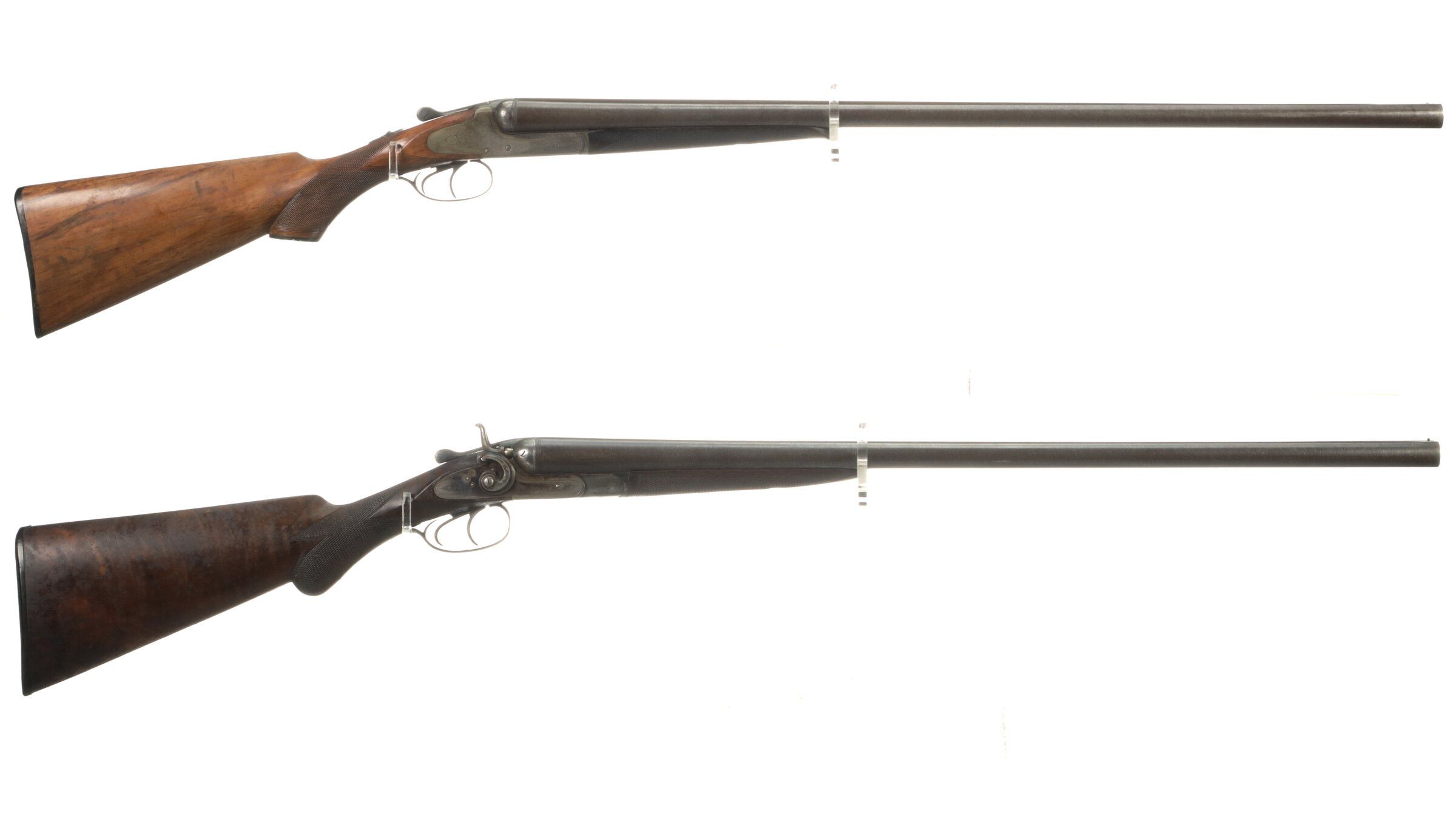 Two Belgian Double Barrel Shotguns | Rock Island Auction