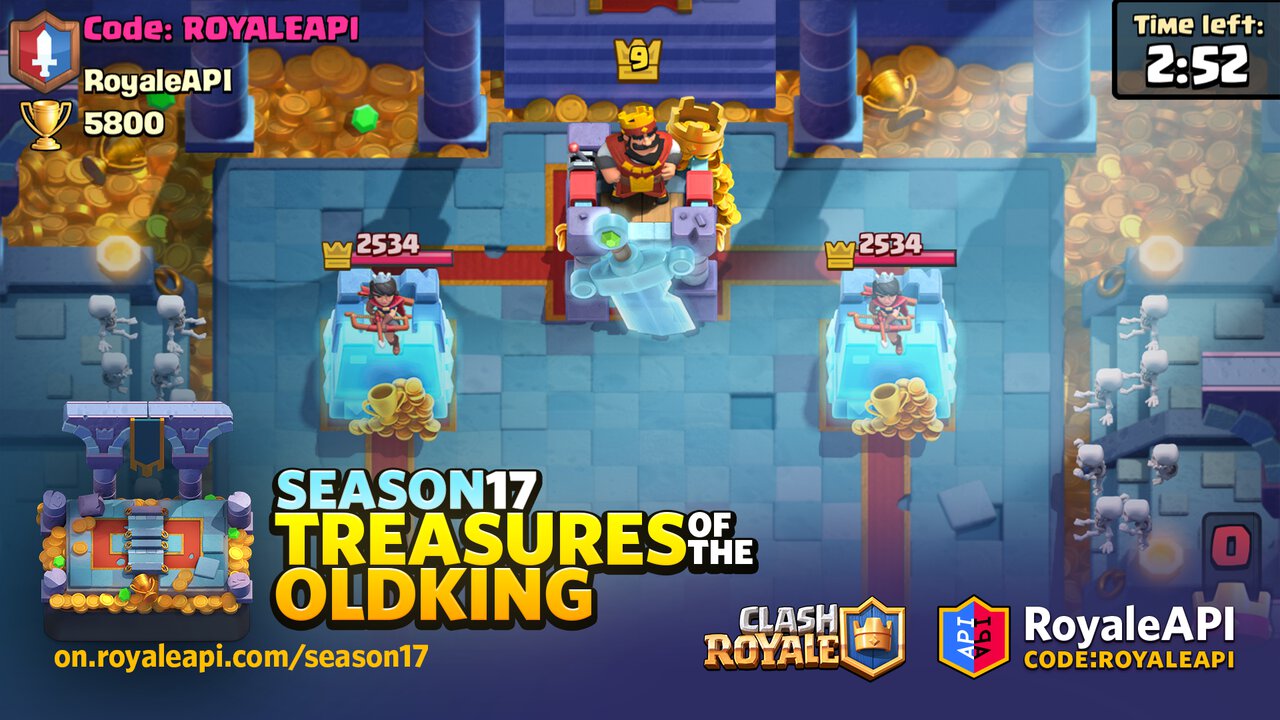 Clash Royale Season 17 Royal Tomb Arena