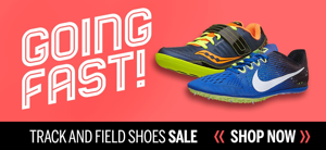 Running Warehouse Track Shoe ad