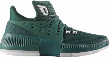 Adidas D Lillard 3 - grün/weiß