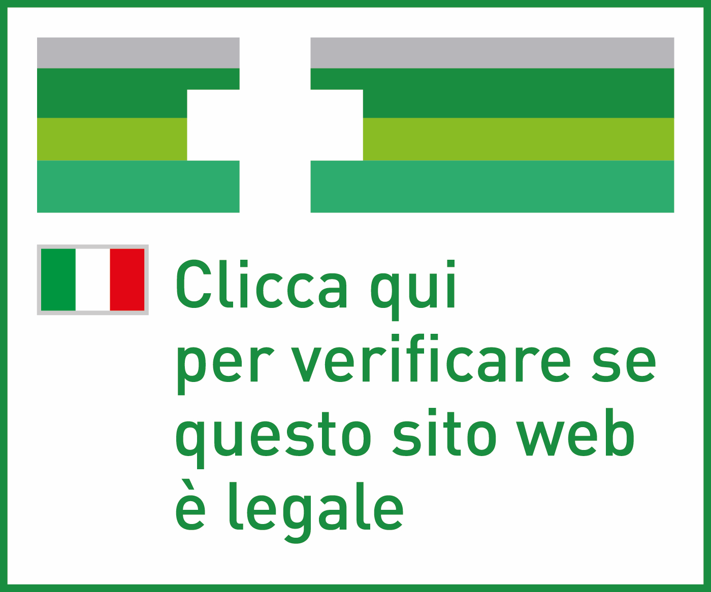 Clicca qui per verificare se questo sito web è legale