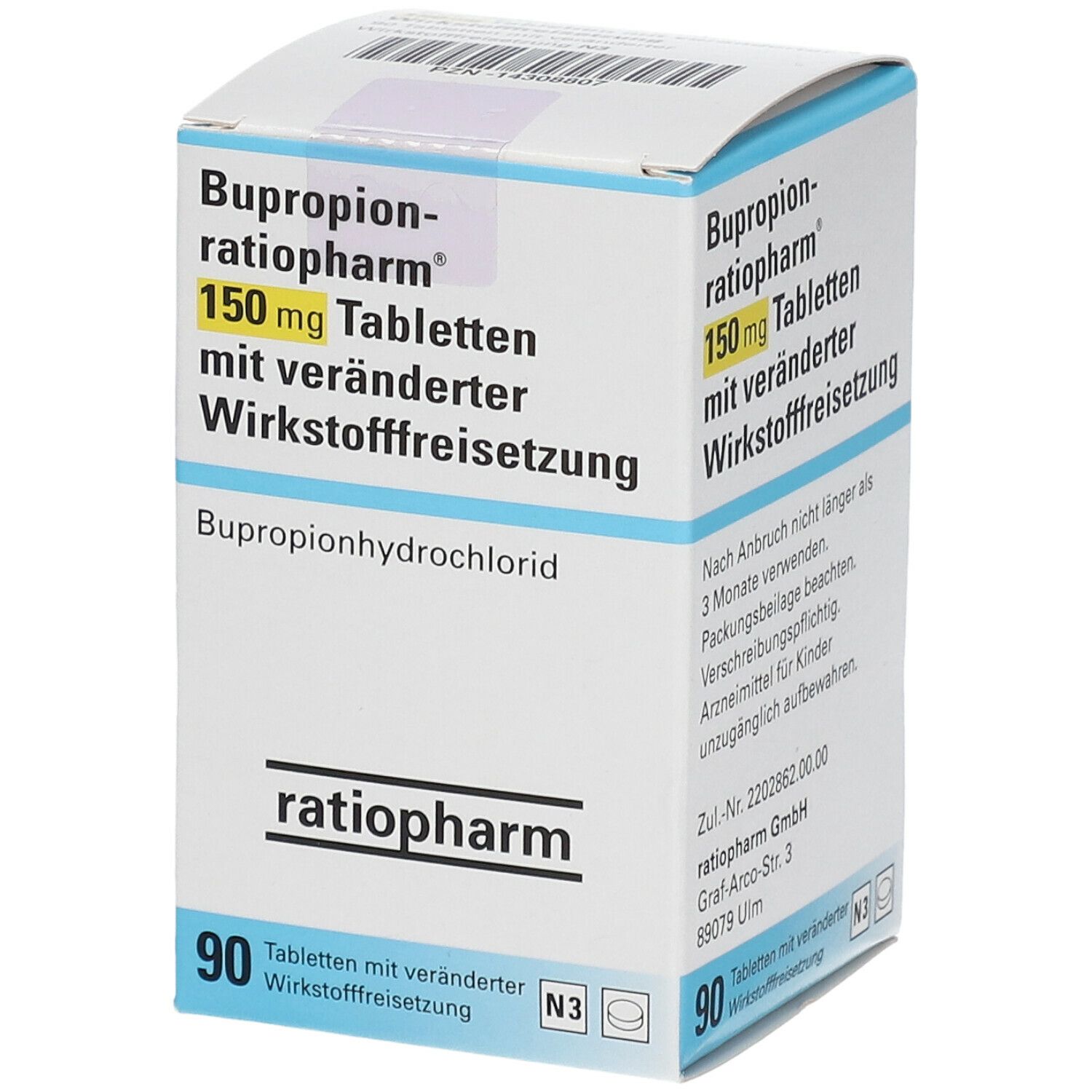 Bupropion ratiopharm® 150 mg