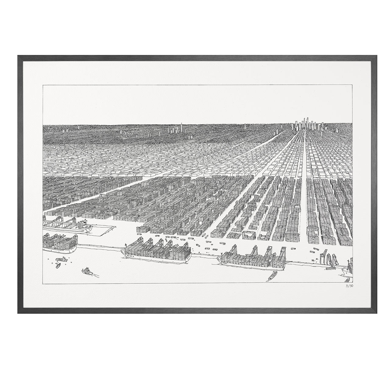 Cargo Framed Print