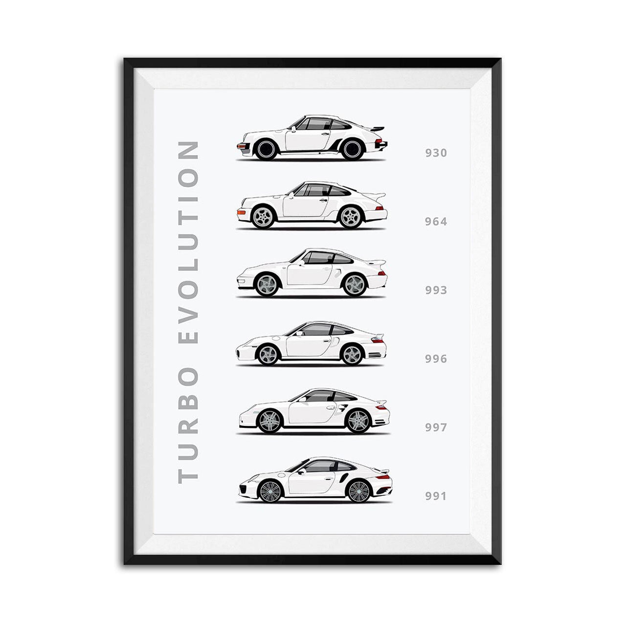 Porsche 911 Turbo Framed Print