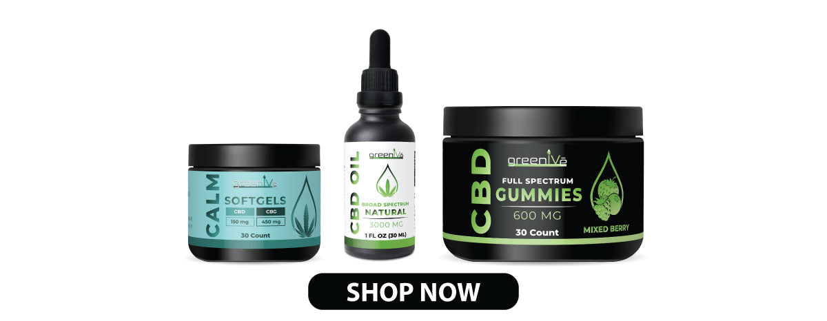 All GreenIVe CBD products