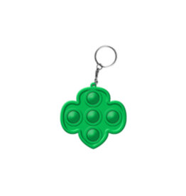 Trefoil Fun Finds Fidget Popper Keychain