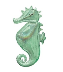 Anagram 38" Mermaid Seahorse Shp - Flt