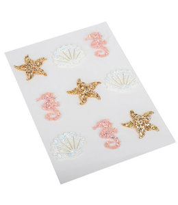 Arty Fetes Factory Sticker 9/pk 3 cm-Under The Sea