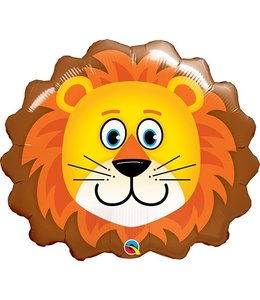 Qualatex 29 Inch Lovable Lion Mylar Shape Balloon-PKG