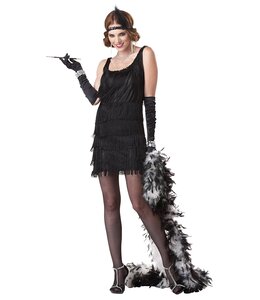 California Costumes Fashion Flapper Black