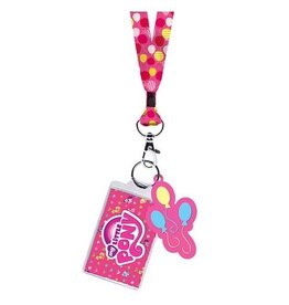 MY LITTLE PONY MLP PINKIE PIE CUTIE MARK LANYARD