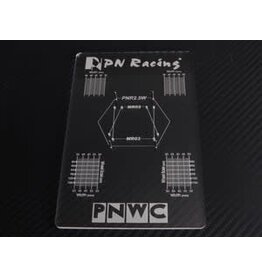 PN RACING KEN PN700662 MR02 MR03 PNR2.5W V4 SETUP BOARD