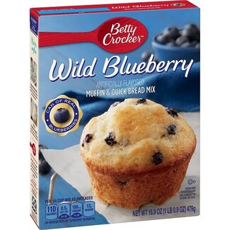 Betty Crocker Betty Crocker Muffin Mix Blueberry, 16.9 oz, 12 ct