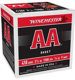 WINCHESTER AMMO Winchester AA Target .410 Bore 2.5" 1/2 Oz. #9 1200 FPS - 25 Count