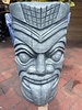 36" LAUGHING TONGUE TIKI FACE 155 LBS