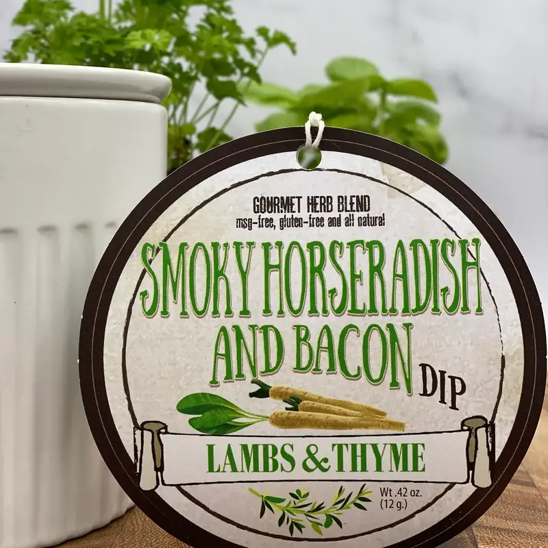 Lambs & Thyme Herb Blend - Smoky Horseradish and Bacon Dip