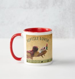 RHONDA'S AVIARY RHONDA'S AVIARY- MUG- REPTILE LOVER- 12 OZ