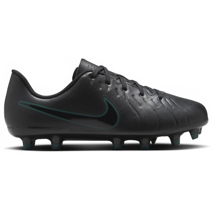 Nike Jr Legend 10 Club Fg/Mg- Black/Black-Deep Jungle