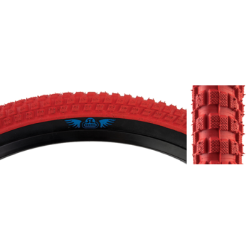 SE Racing SE Racing Cub 24" X 2.0" BMX bicycle skinwall tire RED/BLACK SIDEWALL