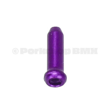 Dia-Compe Dia-Compe bicycle brake cable end crimps tips (each) DARK PURPLE