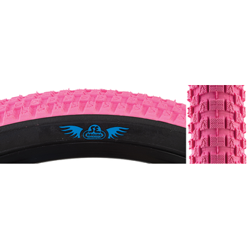 SE Racing SE Racing Cub 24" X 2.0" BMX bicycle skinwall tire PINK/BLACK SIDEWALL