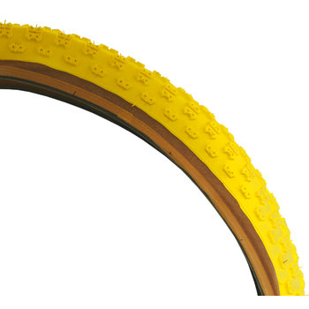 Kenda Kenda K50 Comp 3 BMX bicycle skinwall tire - 24" X 2.125" YELLOW