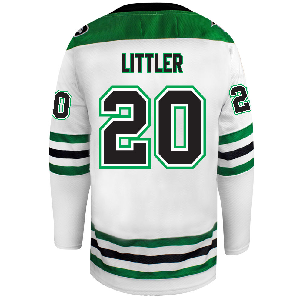 #20 Cade Littler Adidas Authentic ND Hockey Jersey - Sioux Shop at ...