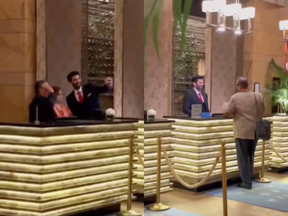 Aditya Roy Kapur turns real hotel manager, fans surprised: Watch