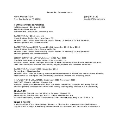 M. Leonard Resume | PDF