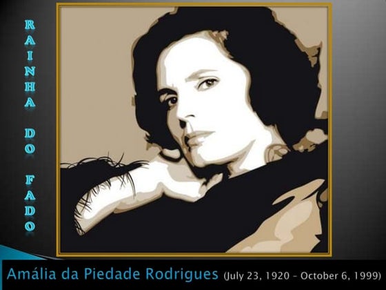 Amália Da Piedade Rodrigues