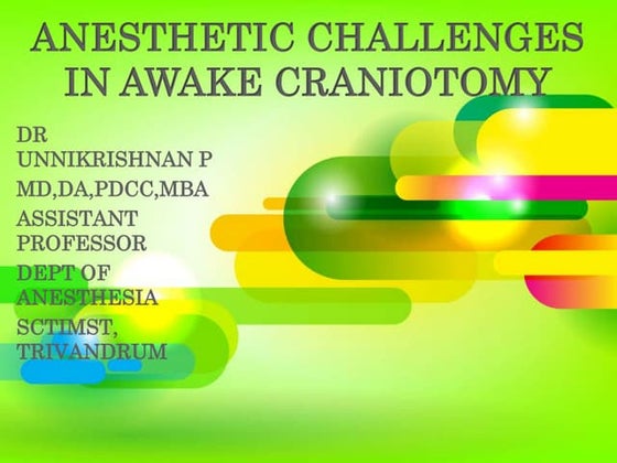 Awake Craniotomy Anaesthesia.pptx