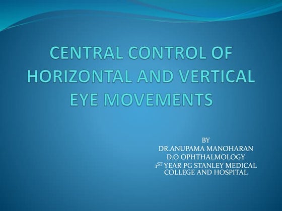 Central control ppt