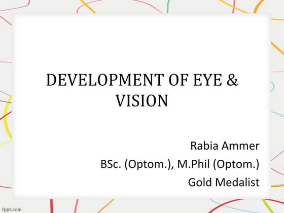 Development of Vision