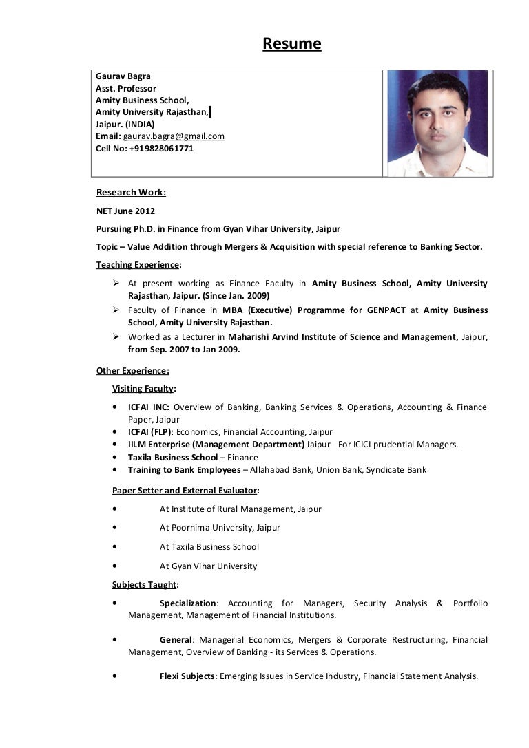 gaurav resume 2016