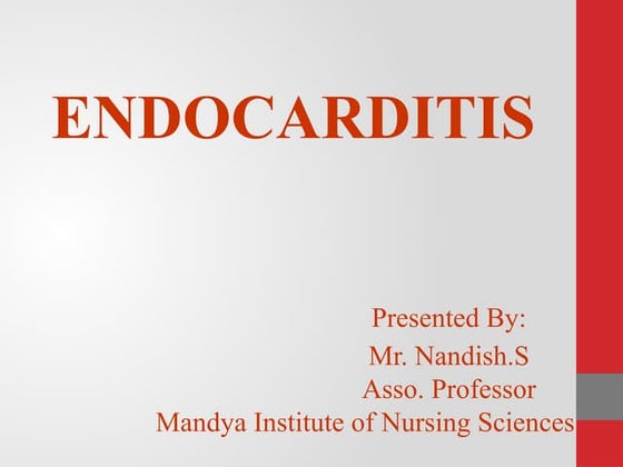 Endocarditis.pptx