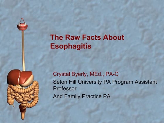 Esophagitis 