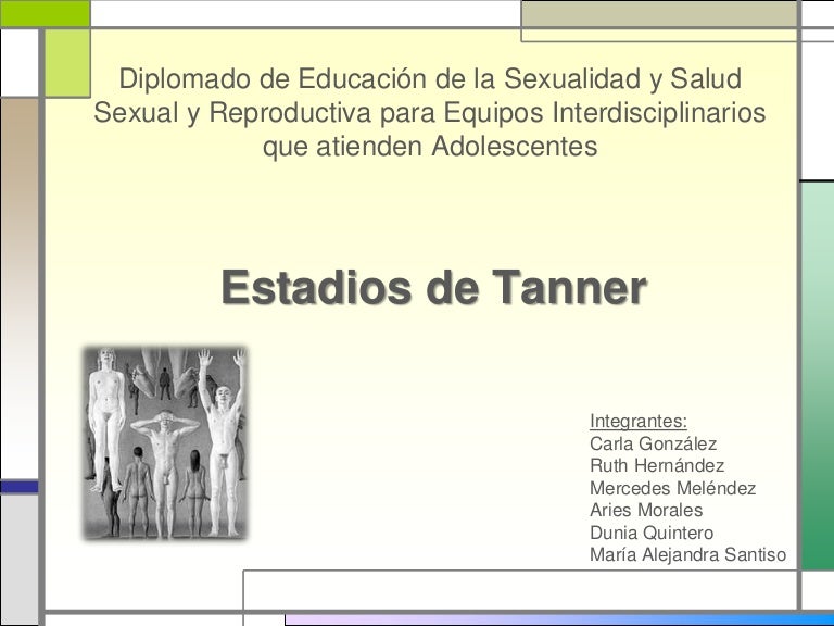 Escala De Tanner Masculino